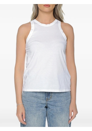 Ecoalf Minden crew-neck cotton tank top - White