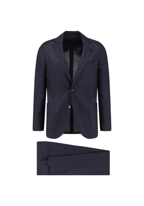 Lardini Iconic single-breasted suit - Blue