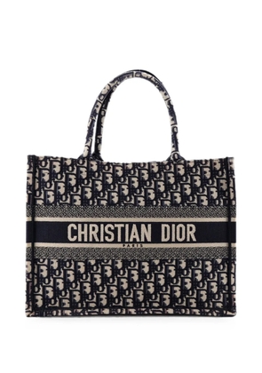 Christian Dior Pre-Owned Book Oblique Canvas Medium tote bag - Blue