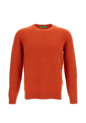 Drumohr knitted lambswool sweater - Orange