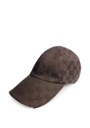 Gucci GG canvas cap - Brown