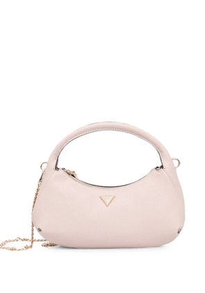 GUESS USA logo-plaque chain-strap shoulder bag - Pink