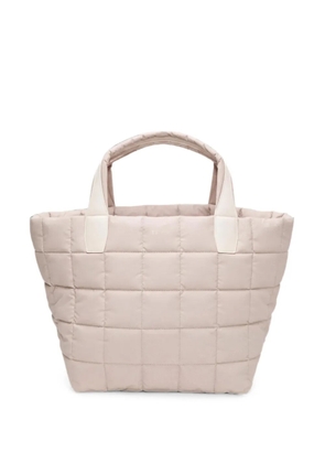 VeeCollective Porter quilted tote bag - Neutrals