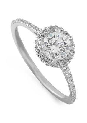 LB Exclusive diamond halo ring - Silver