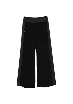 Patrizia Pepe color-block palazzo pants - Black