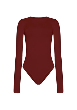 Wolford Berlin shiny bodysuit - Red