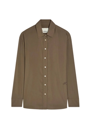 ISABEL MARANT Fabriza button-down shirt - Brown