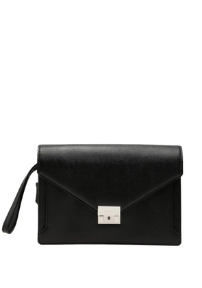 Burberry Pre-Owned 2000-2017 Leather Envelope clutch bag - Black