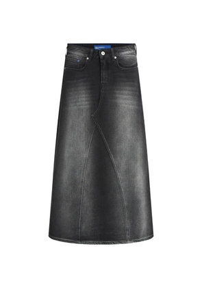 Karl Lagerfeld Jeans denim maxi skirt - Black
