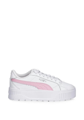PUMA Karmen II leather platform sneakers - White