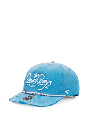 Represent x 47 embroidered distressed cap - Blue