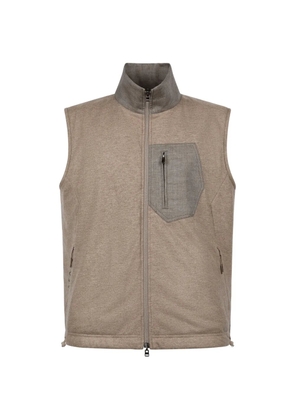 Sease Explorer padded gilet - Brown