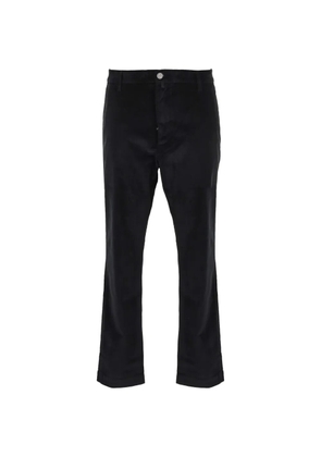 Jacob Cohën corduroy-effect straight-leg trousers - Black