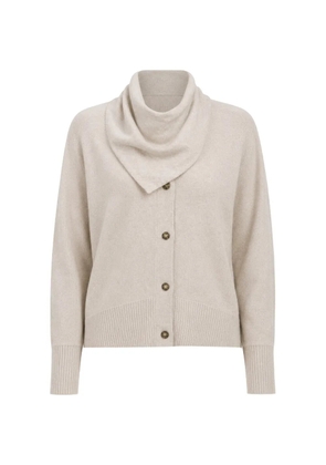 Le Kasha Lyss knitted cardigan - Neutrals