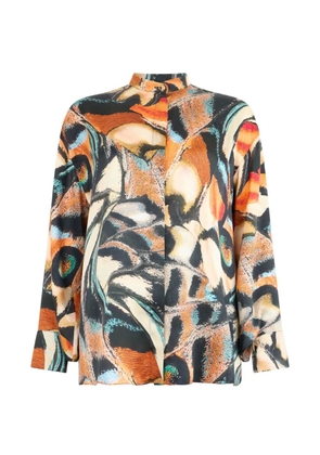 Roberto Cavalli long-sleeve shirt - Orange