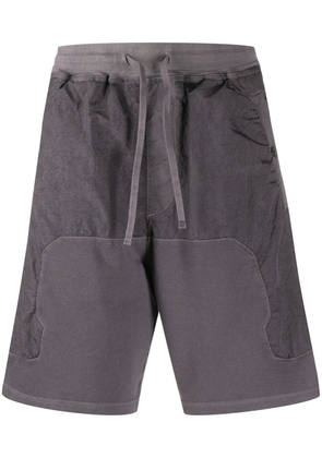 Stone Island Shadow Project panelled track shorts - Grey