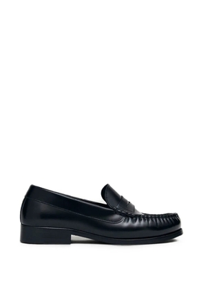 ALOHAS Rivet leather penny loafers - Black