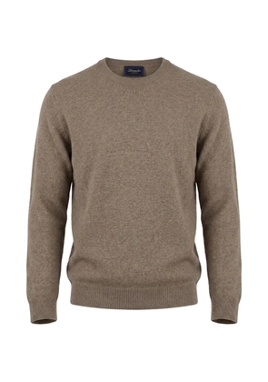 Drumohr crew-neck wool sweater - Brown