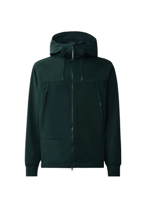 C.P. Company Goggle-detail zip-up jacket - Green