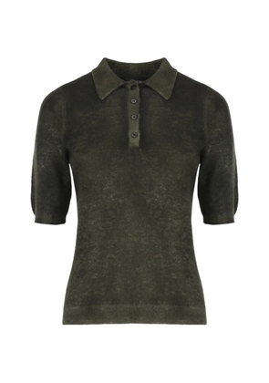 Avant Toi short-sleeve polo shirt - Green