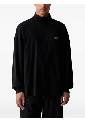 American Vintage Gixy logo-print high-neck sweatshirt - Black