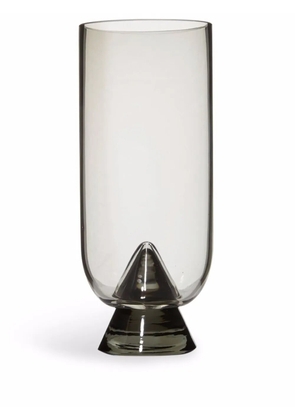 AYTM Glacies glass vase - Black