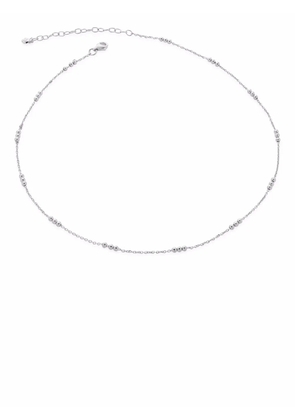 Monica Vinader triple-beaded choker necklace - Silver