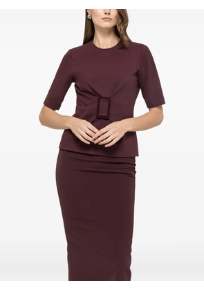 NISSA short-sleeve top - Purple