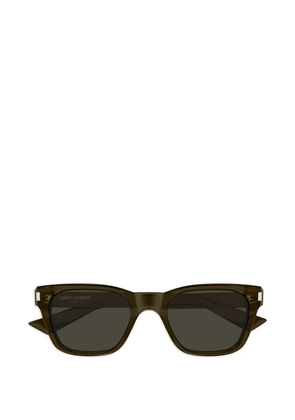 Saint Laurent Eyewear square-frame sunglasses - Brown