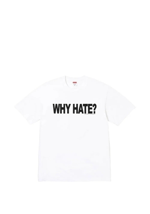 Supreme slogan-print T-shirt - White