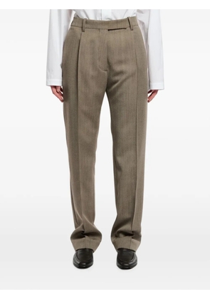 Studio Nicholson pin-tuck tailored trousers - Neutrals
