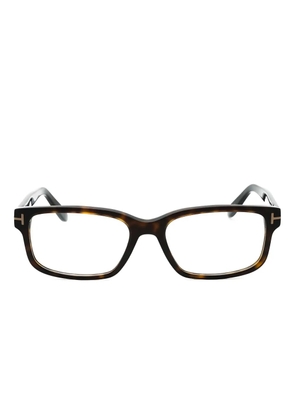 TOM FORD Eyewear square full-rim glasses - Brown