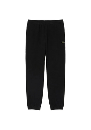 Lacoste logo-patch track pants - Black