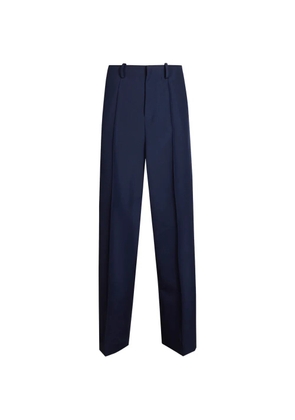 Marni pressed-crease tailored trousers - Blue
