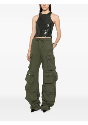 Patrizia Pepe sequin-embellished tank top - Green