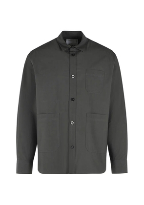 sacai patch-pocket buttoned shirt - Green