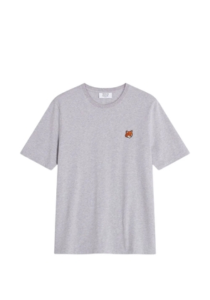 Maison Kitsuné logo-patch T-shirt - Grey