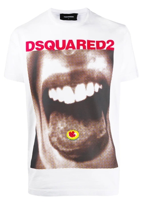 DSQUARED2 graphic print T-shirt - White