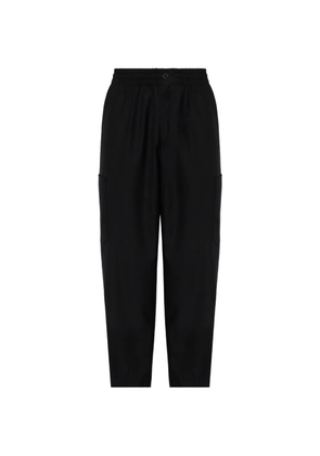 Kenzo virgin wool straight-leg trousers - Black