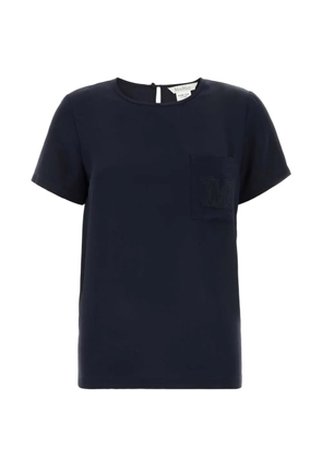 Max Mara Pagano pocket T-shirt - Blue