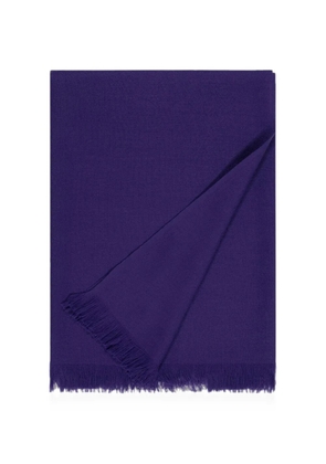 BOMPARD Voile fringed stole - Purple