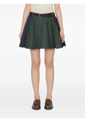 Sea Odessa pleated mini skirt - Green