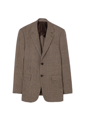 Burberry Prince of Wales check jacket - Brown
