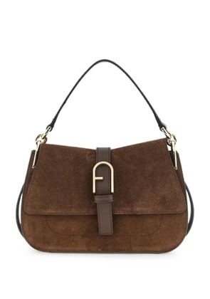 Furla Flow Arco buckle tote bag - Brown