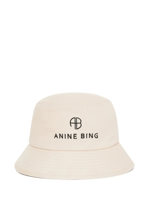 ANINE BING Nicks bucket hat - White