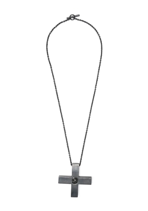 Parts of Four Plus diamond-encrusted necklace - Black