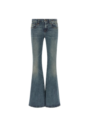 R13 Overflow Boy Flare jeans - Blue