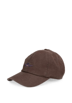 Aeronautica Militare logo-embroidered baseball cap - Brown