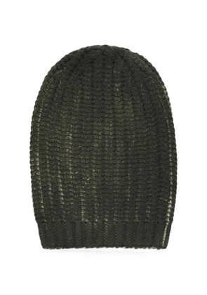 Avant Toi ribbed-knit beanie hat - Green