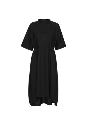 Henrik Vibskov Very Turtle short-sleeves asymmetric dress - Black